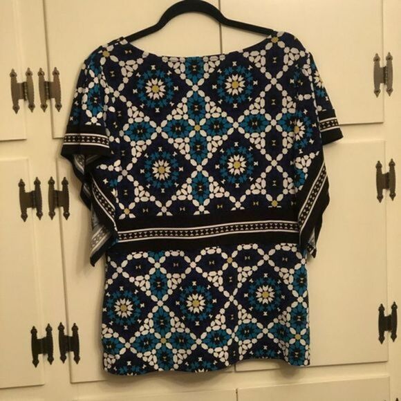 Style & Co Modernist Tummy Control Top Size: 0X - Picture 4 of 9